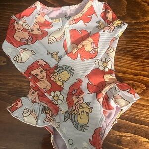 Disney Little Mermaid Ariel Kids Rash guard Swimsuit - Made by Molly US Shop